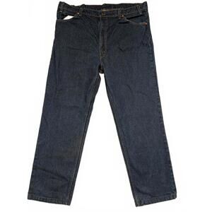 Levi's 509 Straight Leg Denim Vintage Zip Fly USA Made Heavyweight Mens 42x32